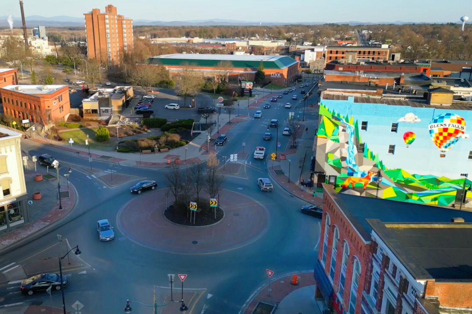 Glens Falls from above-1 Glens Falls from above-1
